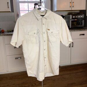 Howler Bros Medium H Bar Pearl Snap Shirt Short Sleeve